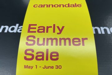 <span class="title">cannondaleのお買い得!!『Early Summer SALE』～6/30まで</span>