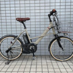 スタイリッシュな電動自転車 YAMAHA『PAS CITY-X』バスケット＆スタンドカスタム