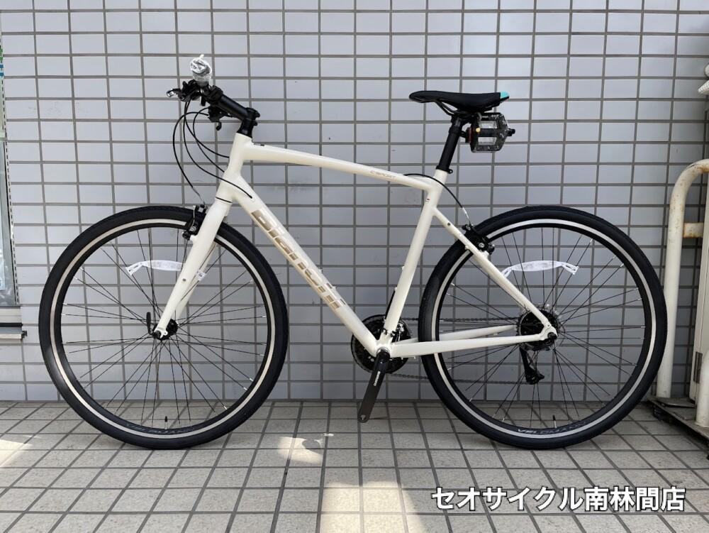 身長180cm前後～ 55cmサイズ bianchi『c-sport1』ホワイトサンドが入荷