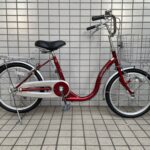 シニア・ご年配の方向け　またぎやすい20インチ自転車『ブルーメミニⅡ』