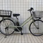 後ろバスケットスタイルの電動自転車パナソニック『timo・S』