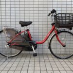 パナソニック 電動自転車『ビビ・DX』ハンドル交換してお渡しです。
