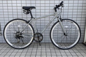 大人気!お手頃クロスバイク『アウターリミッツ』クールグレイ450mmのご案内♪