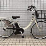 軽くてサドルの低い 安心電動自転車 パナソニック『ビビ・SL』24インチ