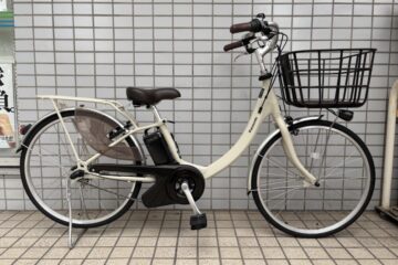 軽くてサドルの低い 安心電動自転車 パナソニック『ビビ・SL』24インチ