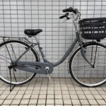 ブリヂストンサイクルの『フレーミー』26インチの3段ギア[ダークアッシュ]が再入荷!