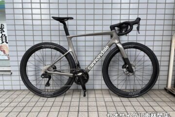cannondale [SuperSixEVO]×MAVIC [cosmic SL 45 23mm]の組み合わせでお渡しです♪
