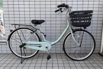 人気のブリヂストン自転車[フレーミー]サファイヤブルー・ミント・ピンクゴールド を続けてお渡しです♪