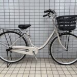 ブリヂストンの今人気の自転車『フレーミー』クラシックベージュの入荷です♪