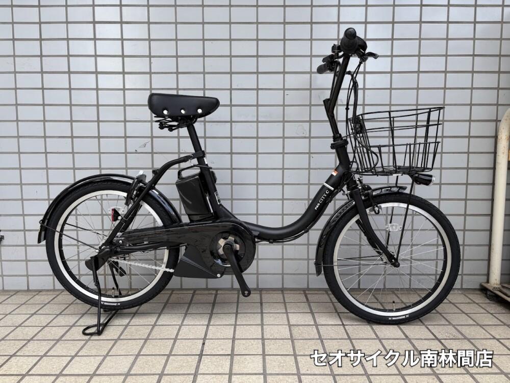 人気の20㌅電動自転車 YAMAHA [PAS CITY-C]マットブラックが再入荷