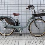 ヤマハの電動自転車[PAS With DX]マットユーカリのお渡しです♪