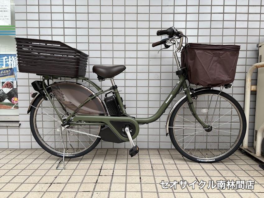 パナソニック電動自転車 使いやすさ抜群、ラクイック搭載の[ビビEX