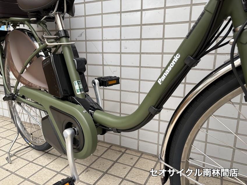 パナソニック電動自転車 使いやすさ抜群、ラクイック搭載の[ビビEX